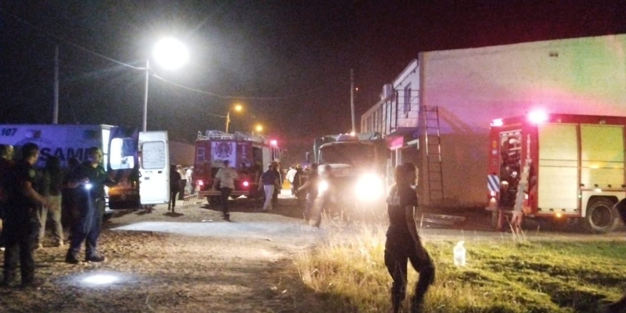 Incendio en el geri�trico: 42 personas recibieron atenci�n m�dica